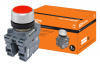 Кнопка с фиксацией MP2-20R в сборе d22мм 1з+1р красная TDM (10шт)