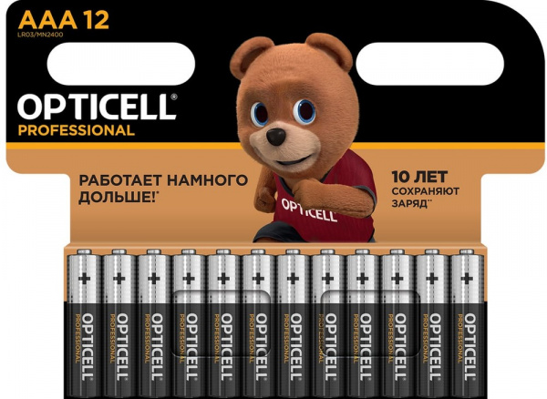 Элемент питания OPTICELL LR03 AAА Professional