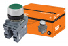 Кнопка с фиксацией MP2-20G в сборе d22мм 1з+1р зеленая TDM (10шт)