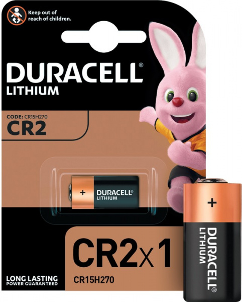 Батарейка Duracell CR2 (10/50)